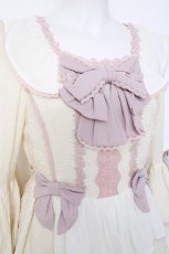 画像5: axes femme kawaii / メアリー姫袖ドレス  生成り Y-26-06-16-086-AX-OP-SZ-ZY (5)
