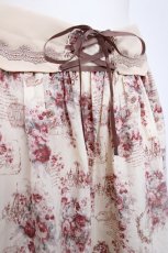 画像3: axes femme / フラワーメッセージスカート M キナリ Y-26-06-16-092-AX-SK-SZ-ZY (3)