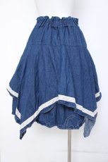 画像3: axes femme / デニム変形スカート M インディゴ Y-26-06-16-101-AX-SK-SZ-ZY (3)