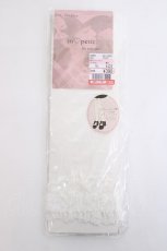 画像1: m petit by misako / AMCSシアーハートレース  濃白 Y-26-06-16-018-LO-ZA-SZ-ZY (1)