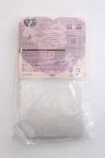 画像2: m petit by misako / AMタテレースアミタイツ  中白 Y-26-06-16-025-LO-ZA-SZ-ZY (2)