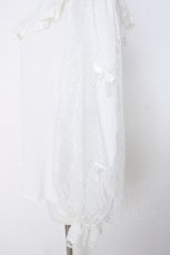 画像3: axes femme kawaii / ヴィンテージシフォンブラウス  白 Y-26-06-16-038-AX-BL-SZ-ZY (3)