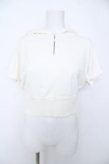 画像1: axes femme / ショート丈パーカー  生成り Y-26-06-18-069-AX-TO-SZ-ZY (1)