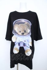 画像1: TRAVAS TOKYO / 宇宙服くまビッグTシャツ F ブラック Y-26-06-18-079-PU-TS-SZ-ZY (1)