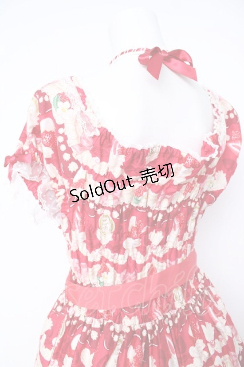 画像5: Angelic Pretty / Melty Berry Princessワンピース  赤 Y-26-06-18-098-AP-OP-SZ-ZY (5)