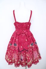 画像2: Angelic Pretty / Magical Horoscope SpecialジャンパースカートSet  ワイン Y-26-06-18-099-AP-OP-SZ-ZY (2)