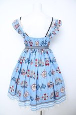 画像2: Angelic Pretty / Vintage Marine SpecialジャンパースカートSet  サックス Y-26-06-18-101-AP-OP-SZ-ZY (2)