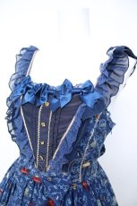画像3: Angelic Pretty / Wonder Fortuneジャンパースカート  ブルー Y-26-06-18-103-AP-OP-SZ-ZY (3)