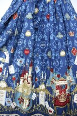 画像4: Angelic Pretty / Wonder Fortuneジャンパースカート  ブルー Y-26-06-18-103-AP-OP-SZ-ZY (4)