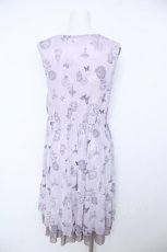 画像2: axes femme / 蝶柄ワンピース M ラベンダー Y-26-06-18-111-AX-OP-SZ-ZY (2)