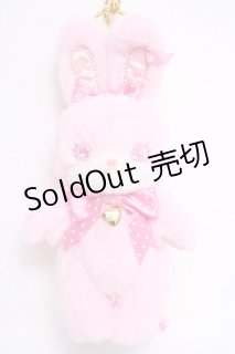 Angelic Pretty / Loveryリリカルバニーぬいぐるみミチャーム ピンク Y