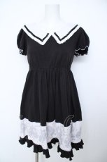 画像1: PUTUMAYO / トランプガーデンワンピース  黒 Y-26-06-18-144-PT-OP-SZ-ZY (1)