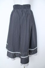 画像2: axes femme / ベルト風フィッシュテールスカート  グレー Y-26-06-18-159-AX-SK-SZ-ZY (2)