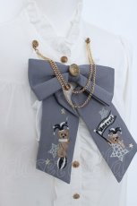 画像3: Amavel / Starry Bear Circus ブラウス F グレーグリーン Y-26-06-20-035-CA-BL-SZ-ZY (3)