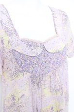 画像3: Cherir la femme / おとぎ話ブラウス M ラベンダー Y-26-06-20-038-LO-BL-SZ-ZY (3)