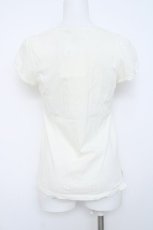画像2: Franche Lippee / ヨーク切替半袖カットソー M 生成り Y-26-06-20-047-LO-TO-SZ-ZY (2)