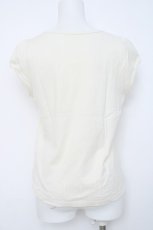 画像2: Franche Lippee / ユニコーン刺繍パフTシャツ M 生成り Y-26-06-20-048-LO-TO-SZ-ZY (2)