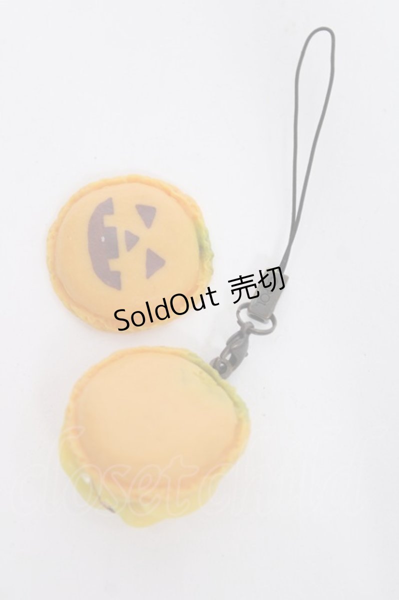 画像3: Q-pot. / Jack-o'-lantern Macaron Necklace  オレンジ Y-26-06-20-005-QP-AC-SZ-ZY (3)