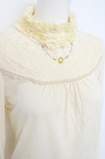 画像3: axes femme / ビジューデザインカットソー M 生成り Y-26-06-20-058-AX-TO-SZ-ZY (3)