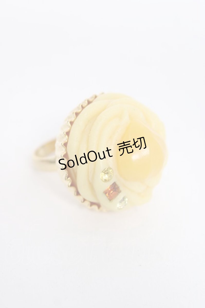 画像1: Q-pot. / Mont Blanc CupCakeリング  イエロー Y-26-06-20-006-QP-AC-SZ-ZY (1)