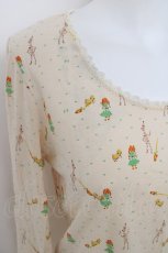 画像3: Franche Lippee / オズの魔法使いptトップス M 生成り Y-26-06-20-060-LO-TO-SZ-ZY (3)