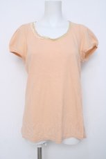 画像1: Franche Lippee / ビーズラインロングカットソー M オレンジ Y-26-06-20-063-LO-TO-SZ-ZY (1)