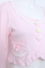 画像4: BABY,THE STARS SHINE BRIGHT / マカロンボレロ  ピンク Y-26-06-20-065-BA-TO-SZ-ZY (4)