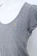 画像3: franche lippee black / 月刺繍カットソー M グレー Y-26-06-20-074-LO-TO-SZ-ZY (3)