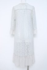 画像2: axes femme / 総レースロングカーディガン M グレー Y-26-06-20-084-AX-TO-SZ-ZY (2)