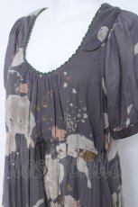 画像3: Franche Lippee / 鳥のシルエットチュニック M グレー Y-26-06-20-087-LO-OP-SZ-ZY (3)
