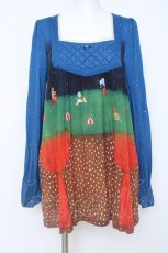 画像1: franche lippee black / 宇宙サーカスワンピース M 紺 Y-26-06-20-114-LO-OP-SZ-ZY (1)
