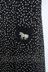 画像3: Franche Lippee / ドット柄カットワンピース M 黒 Y-26-06-20-116-LO-OP-SZ-ZY (3)