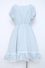画像2: CHIP CLIP / SATSUKIAIコラボワンピース M サックス Y-26-06-20-119-LO-OP-SZ-ZY (2)