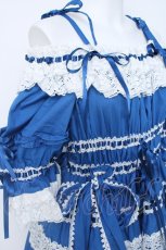 画像5: BABY,THE STARS SHINE BRIGHT / Confiture Ribbonワンピース  ブルー Y-26-06-20-121-BA-OP-SZ-ZY (5)