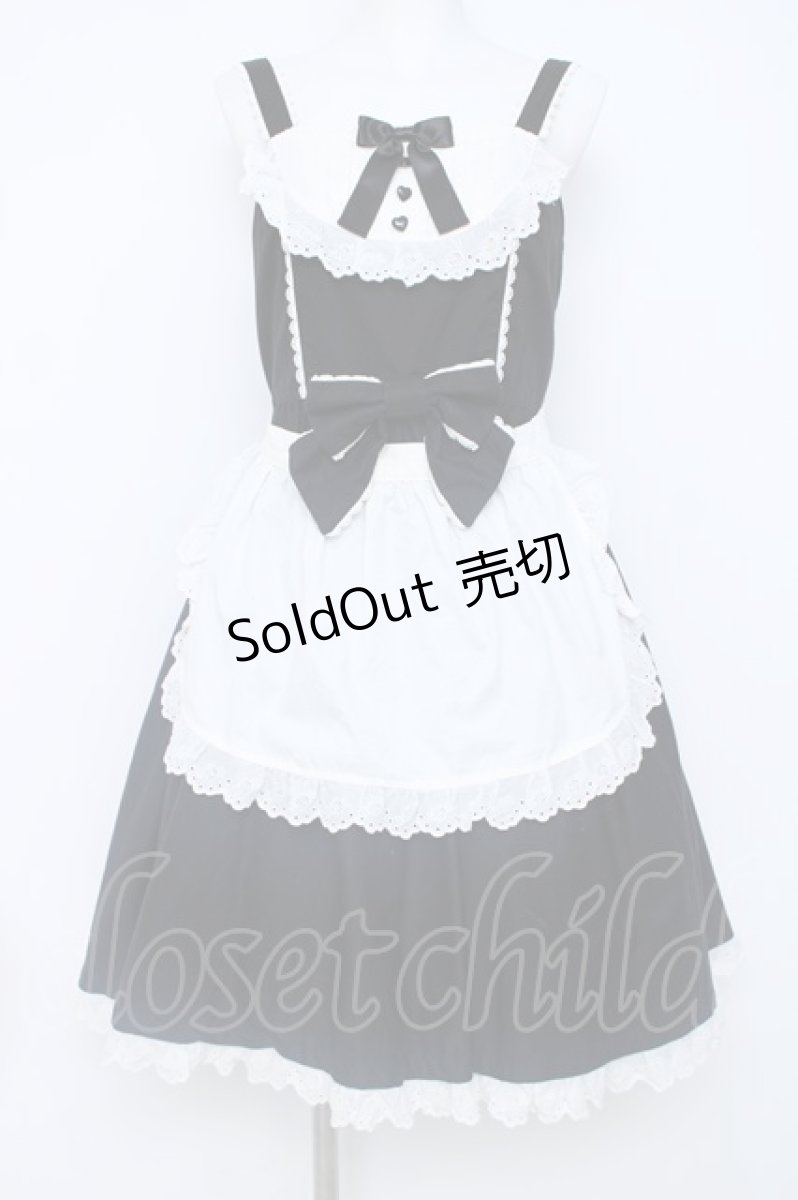 画像1: Angelic Pretty / CharmingロップイヤーSet  黒 Y-26-06-20-122-AP-OP-SZ-ZY (1)