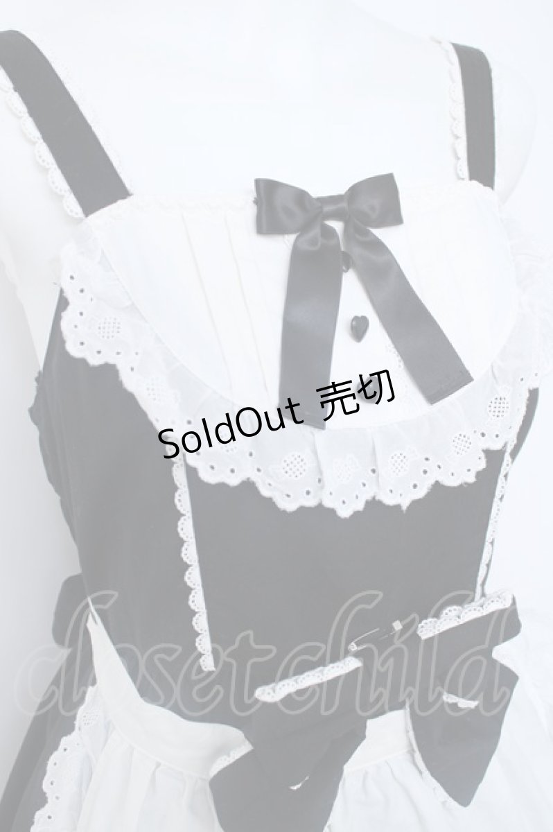 画像4: Angelic Pretty / CharmingロップイヤーSet  黒 Y-26-06-20-122-AP-OP-SZ-ZY (4)