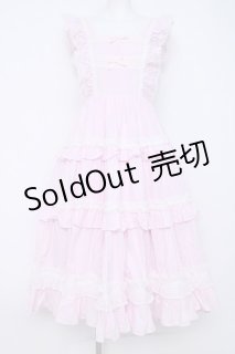 Chalmiere / メイジージャンパースカート M ピンク Y-26-06-20-123-AX