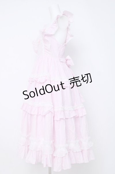 Chalmiere / メイジージャンパースカート M ピンク Y-26-06-20-123-AX