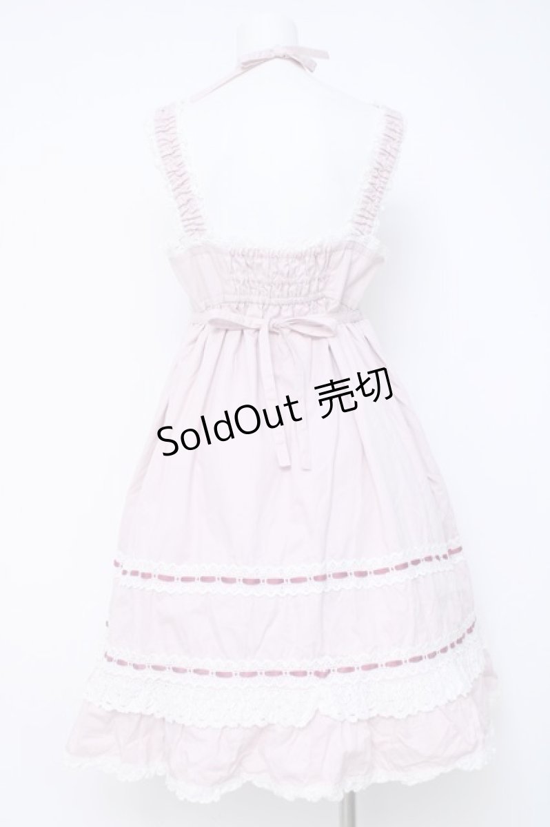 画像3: BABY,THE STARS SHINE BRIGHT / ベビードールジャンパースカート&プリンセスドロップヘッドドレスセット  モーヴピンク Y-26-06-20-124-BA-OP-SZ-ZY (3)