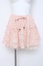 画像1: Lizmelo / 総レーススカパン M ピンク Y-26-06-20-127-LO-PA-SZ-ZY (1)