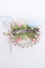 画像3: Angelic Pretty / カラフルRose gardenバレッタ  サックス Y-26-06-20-013-AP-AC-SZ-ZY (3)