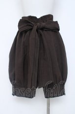 画像3: metamorphose / シャンブレーカフス付きパンツ  ブラウン Y-26-06-20-128-ME-PA-SZ-ZY (3)