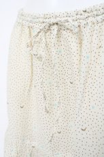 画像3: Franche Lippee / 月と星ドットスカート M 生成り Y-26-06-20-132-LO-SK-SZ-ZY (3)