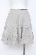 画像2: Franche Lippee / タックフリルスカート M オフベージュ Y-26-06-20-139-LO-SK-SZ-ZY (2)