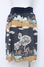 画像2: franche lippee black / 三匹の子ぶたスカート M 黒 Y-26-06-20-144-LO-SK-SZ-ZY (2)