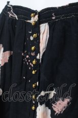 画像3: franche lippee black / 鳥のシルエット柄スカート M 黒 Y-26-06-20-150-LO-SK-SZ-ZY (3)