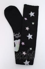 画像2: Angelic Pretty / Candy Sprinkleオーバーニー  黒 Y-26-06-20-020-AP-ZA-SZ-ZY (2)