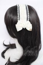 画像2: m petit by misako / AM*NIヘッドドレスA  中白 Y-26-06-20-024-LO-AC-SZ-ZY (2)