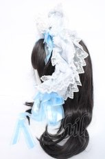 画像2: BABY,THE STARS SHINE BRIGHT / Dreamy Secret roomドールボンネット  サックス Y-26-06-20-025-BA-AC-SZ-ZY (2)