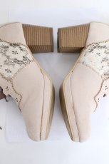 画像5: axes femme / チュールレースアップブーサン L ベージュ Y-26-06-20-027-AX-SH-SZ-ZY (5)